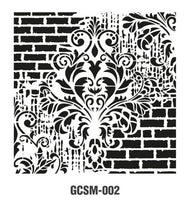 Grunge Stencil Collection - 25*25cm - GCSM-002